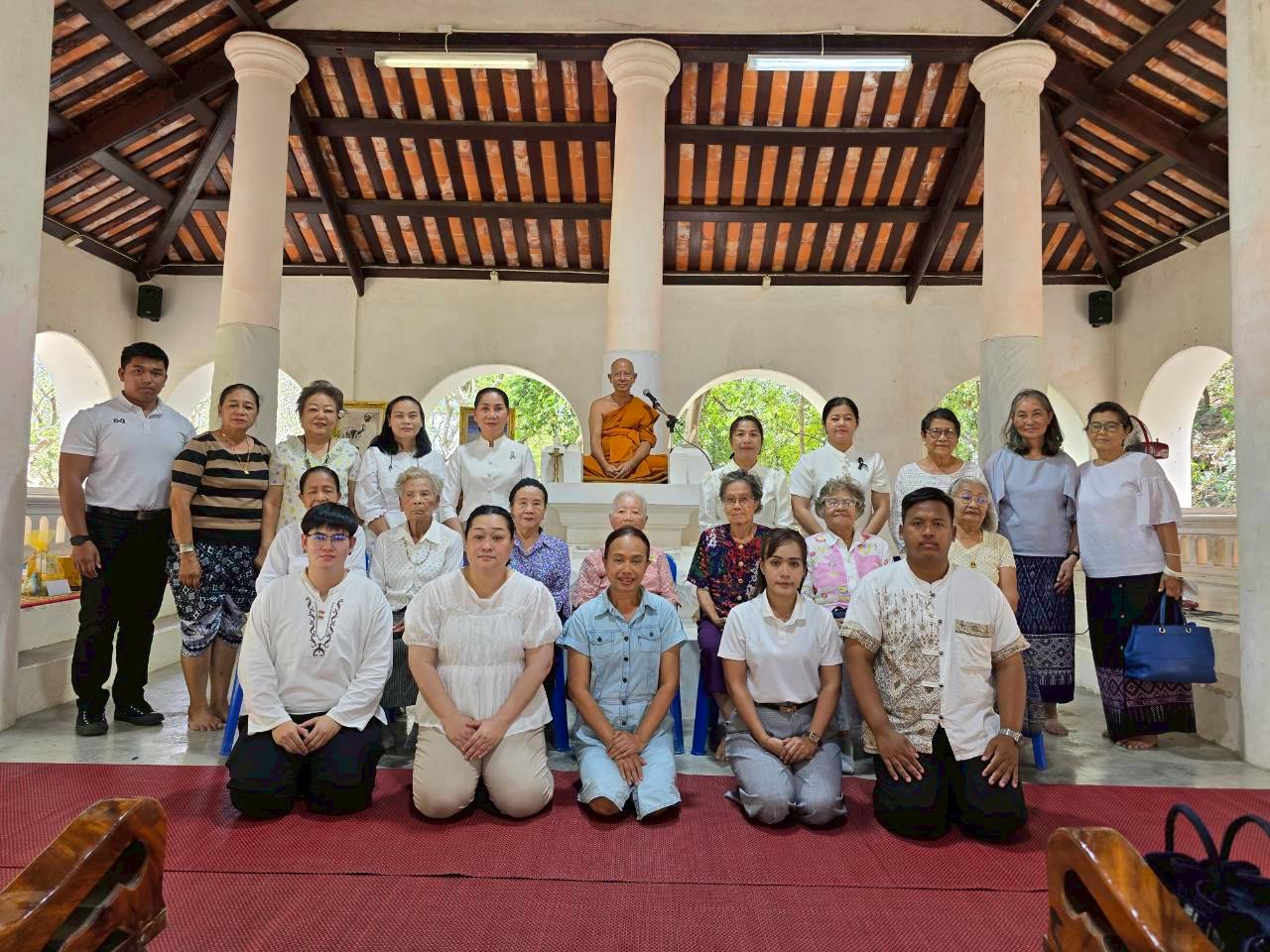 title - ปฏิรูปที่ดินจังหวัดเพชรบุรี พร้อมด้วย เจ้าหน้าที่ ส.ป.ก.เพชรบุรี ร่วมรับฟังพระธรรมเทศนาในกิจกรรมวันธรรมสวนะ เพื่อสืบสานพระพุทธศาสนา ตามรอยธรรมพระบาทสมเด็จพระจอมเกล้าเจ้าอยู่หัว